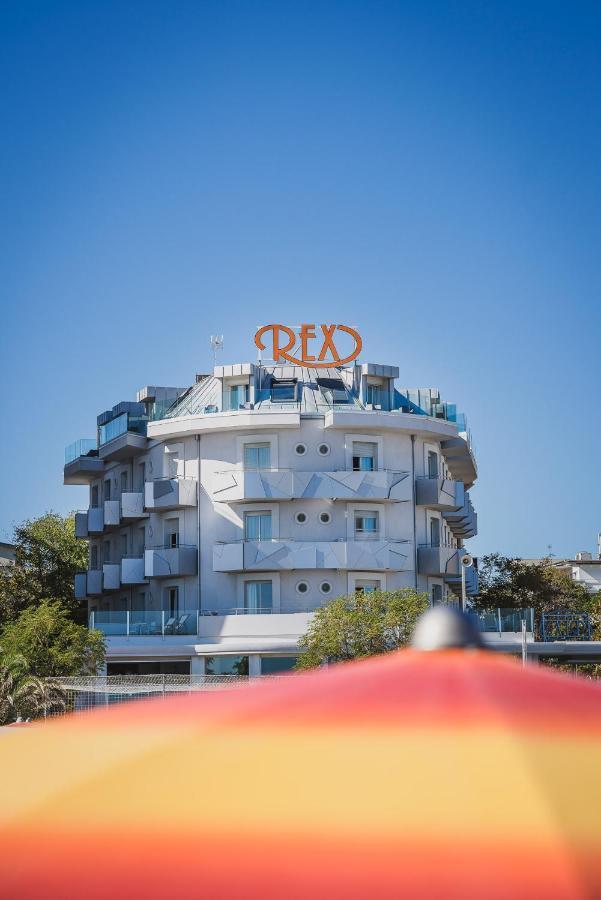 Hotel Rex - Fronte mare Riccione Esterno foto